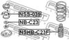 NISSA 540509C002 Protective Cap/Bellow, shock absorber